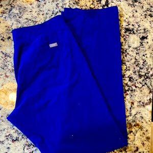 FIGS size M/L royal blue scrub pants